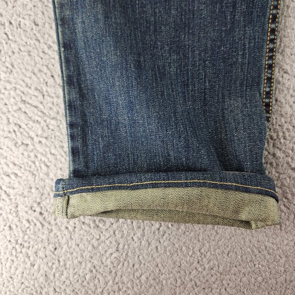 Bulwark FR Jeans Women 10 33x33 Blue High Rise Straight Flame Resistant Curvy - Picture 16 of 16